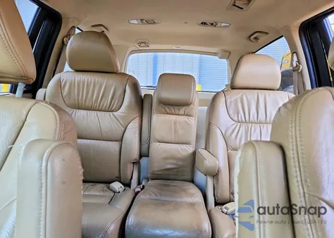 2010 Honda Odyssey Exl z USA, uszkodzony, nr VIN 5FNRL3H77AB081602